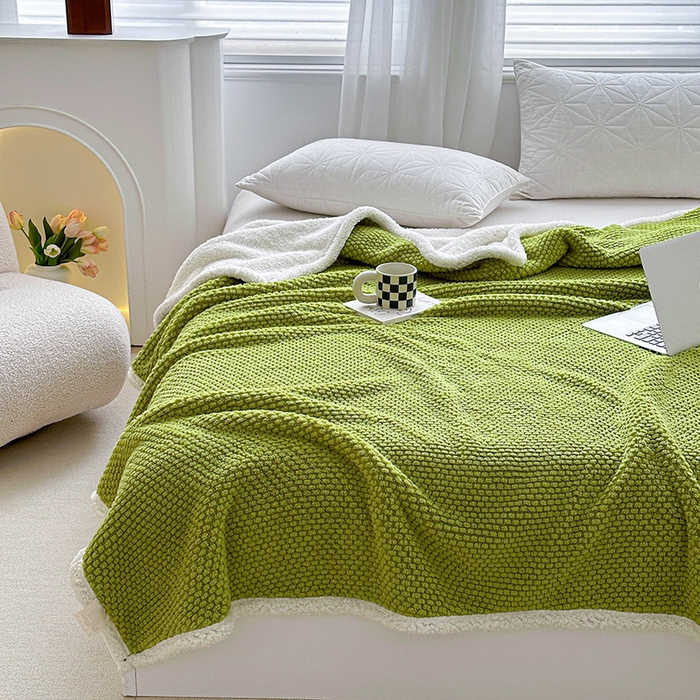 91家纺网 家纺一手货源 找家纺 （总）梵希良品家纺 2025新款玫瑰绒毛毯珊瑚绒小毯子办公室午睡毯床上用盖毯沙发毯毯子