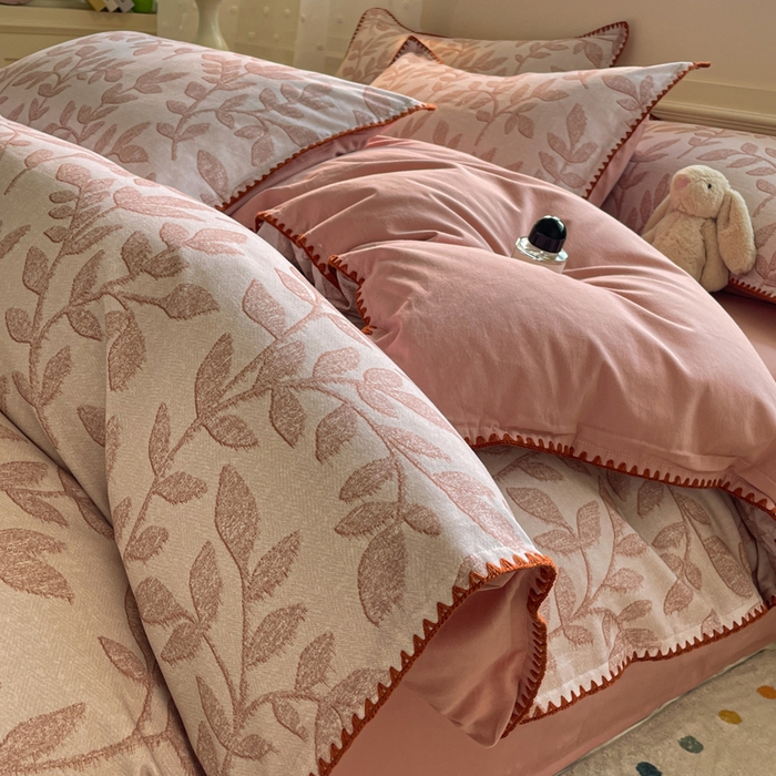 91家纺网 家纺一手货源 找家纺 （总）如一 2025新款加厚全棉磨毛三角针四件套