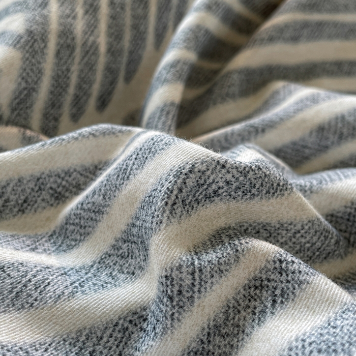 91家纺网 家纺一手货源 找家纺 如一 2025新款加厚全棉磨毛三角针四件套 简森-蓝