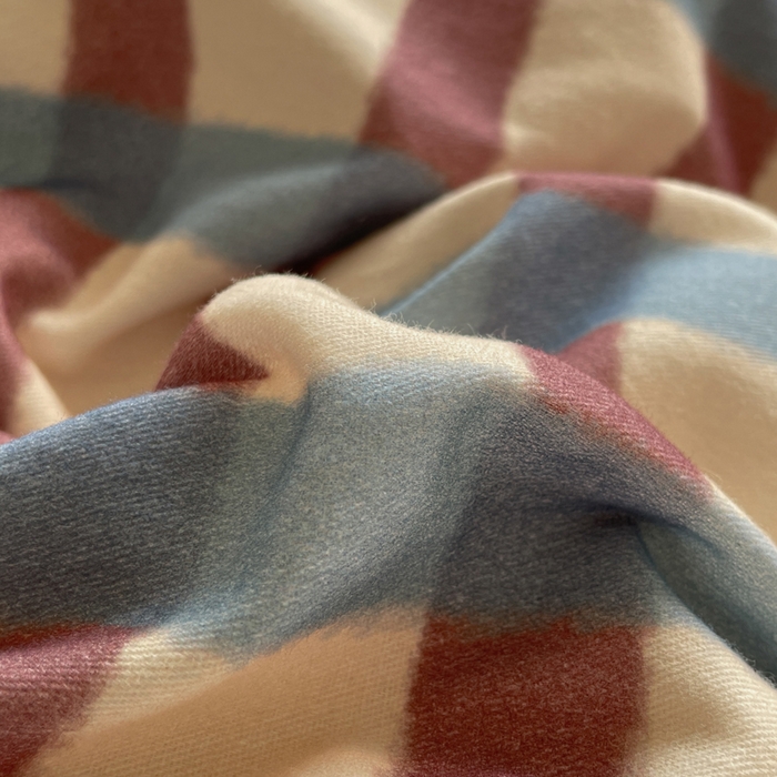 91家纺网 家纺一手货源 找家纺 如一 2025新款加厚全棉磨毛三角针四件套 摩登-咖