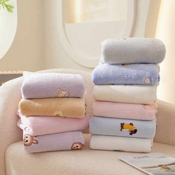 楼兰公主 2025秋冬新款云朵绒披肩毯毛毯毯子多功能盖毯 组合图仅供展示不可下单