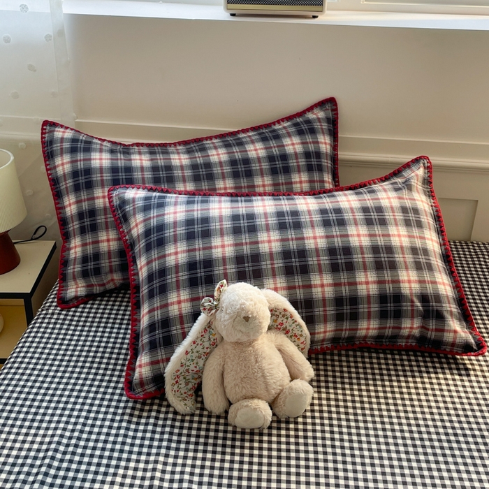 91家纺网 家纺一手货源 找家纺 如一 2025新款加厚全棉磨毛三角针四件套 威廉-格