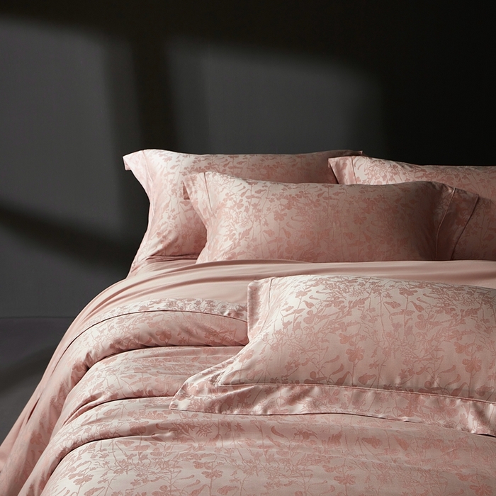 91家纺网 家纺一手货源 找家纺 （总）时亿家居 2025新款100支天丝棉色织提花四件套