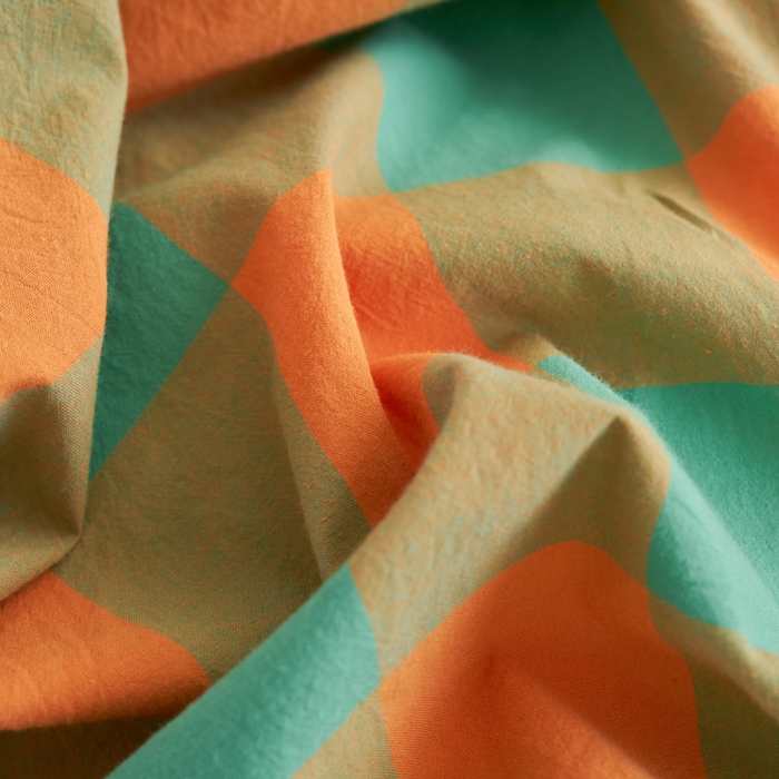 91家纺网 家纺一手货源 找家纺 贝尔 PELLHOME 全棉色织水洗棉纽扣款四件套-美拉德系列（可抖音代发） 多巴胺