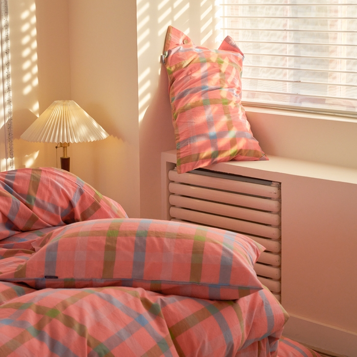 91家纺网 家纺一手货源 找家纺 贝尔 PELLHOME 全棉色织水洗棉纽扣款四件套-美拉德系列（可抖音代发） 美拉德