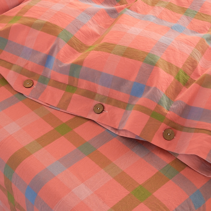 91家纺网 家纺一手货源 找家纺 贝尔 PELLHOME 全棉色织水洗棉纽扣款四件套-美拉德系列（可抖音代发） 美拉德