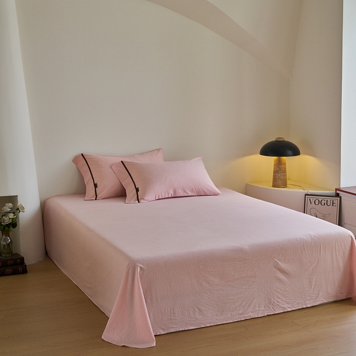 91家纺网 家纺一手货源 找家纺 （总）贝尔 PELLHOME A类全棉色织水洗棉四件套--山河系列（可抖音代发）