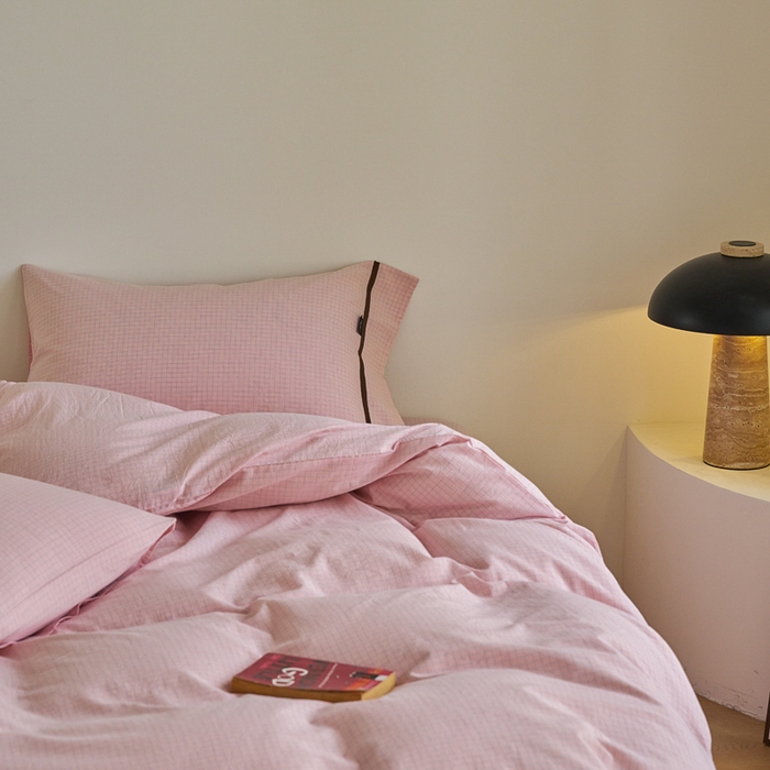 91家纺网 家纺一手货源 找家纺 （总）贝尔 PELLHOME A类全棉色织水洗棉四件套--山河系列（可抖音代发）