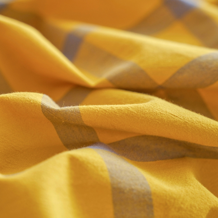 91家纺网 家纺一手货源 找家纺 贝尔 A类全棉纽扣水洗棉四件套 金棕榈