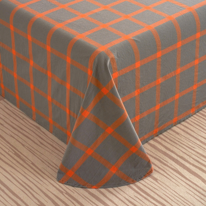 91家纺网 家纺一手货源 找家纺 贝尔 A类全棉纽扣水洗棉四件套 日落珊瑚