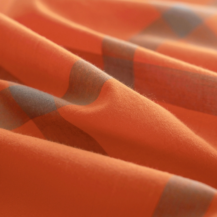 91家纺网 家纺一手货源 找家纺 贝尔 A类全棉纽扣水洗棉四件套 石榴红