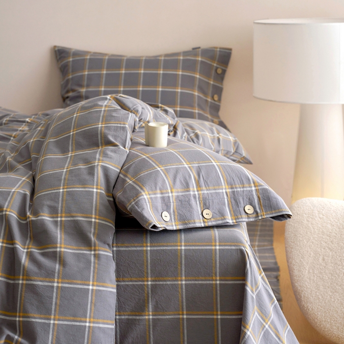 91家纺网 家纺一手货源 找家纺 贝尔 A类全棉纽扣水洗棉四件套 未来暮