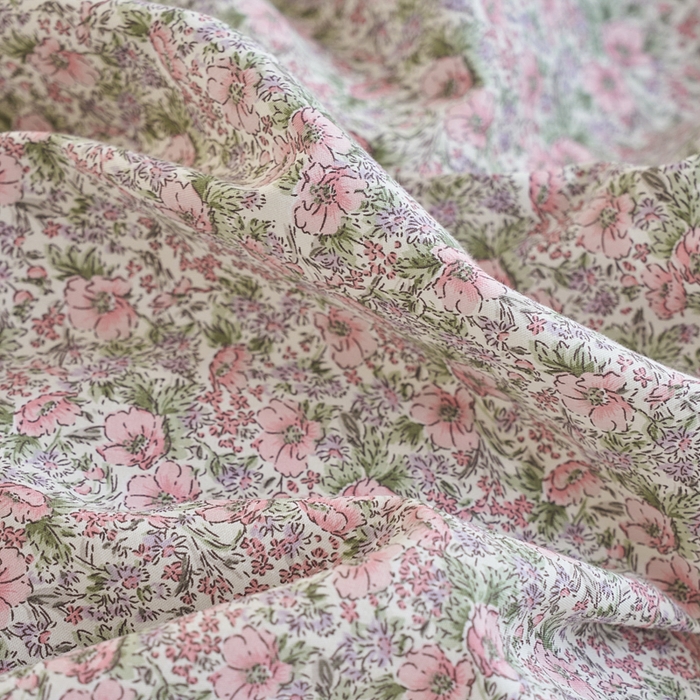 91家纺网 家纺一手货源 找家纺 贝尔 PELLHOME 全棉13376水洗+全棉色织水洗棉-织带款四件套（可抖音代发） 丁香粉紫