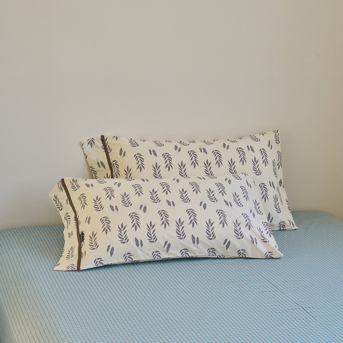 91家纺网 家纺一手货源 找家纺 贝尔 PELLHOME 全棉13376水洗+全棉色织水洗棉-织带款四件套（可抖音代发） 钱布雷蓝