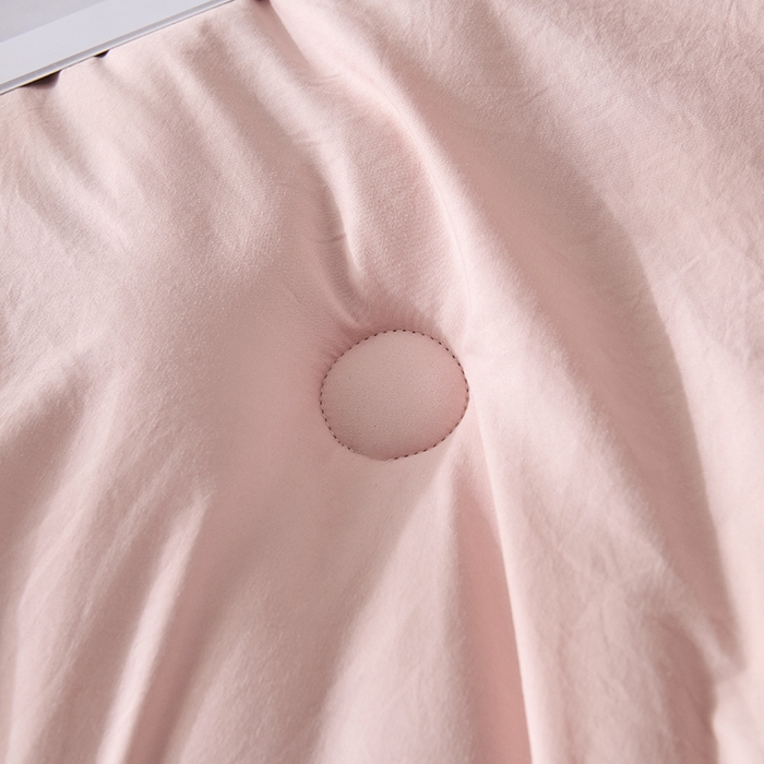 91家纺网 家纺一手货源 找家纺 爱诗诺家纺 2025年新款3D立体烫画亲肤保暖云纱棉大豆被被子被芯 云纱棉-粉