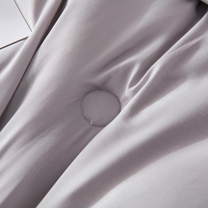 91家纺网 家纺一手货源 找家纺 爱诗诺家纺 2025年新款3D立体烫画亲肤保暖云纱棉大豆被被子被芯 云纱棉-灰