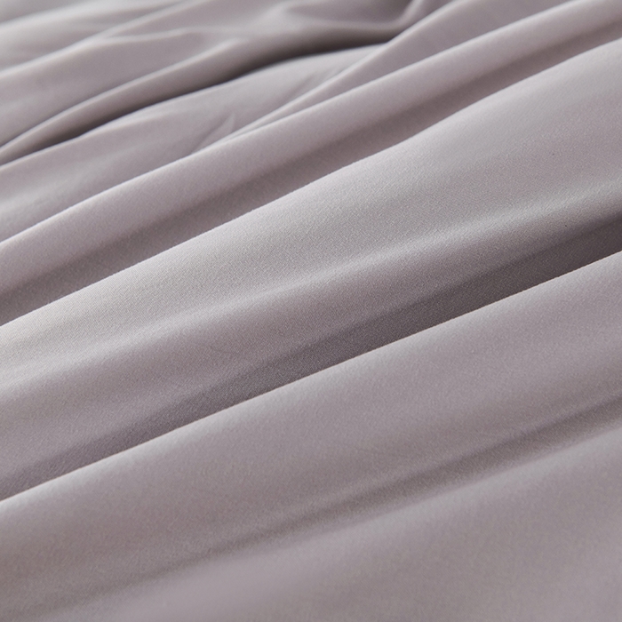 91家纺网 家纺一手货源 找家纺 爱诗诺家纺 2025年新款3D立体烫画亲肤保暖云纱棉大豆被被子被芯 云纱棉-灰