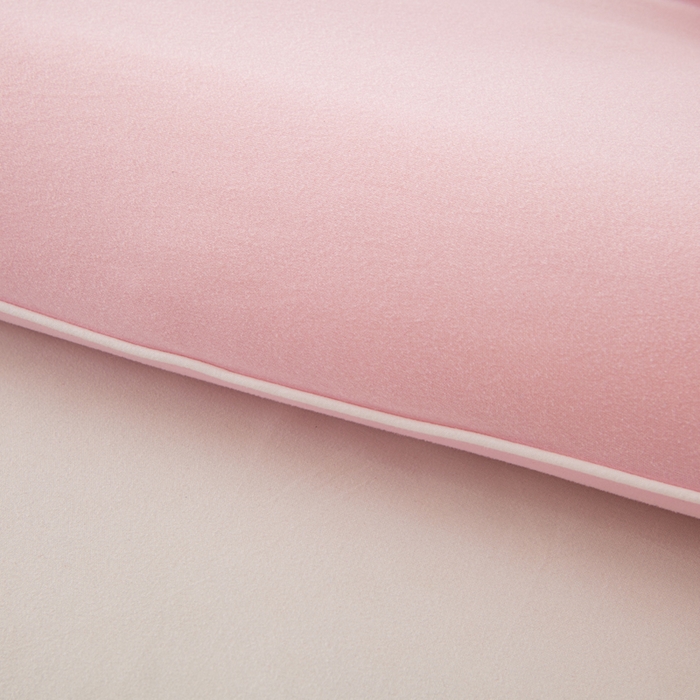 91家纺网 家纺一手货源 找家纺 栩裕纺织 2025新款纯色超柔云朵针织被被子被芯冬被 云朵被-落樱粉+云烟灰