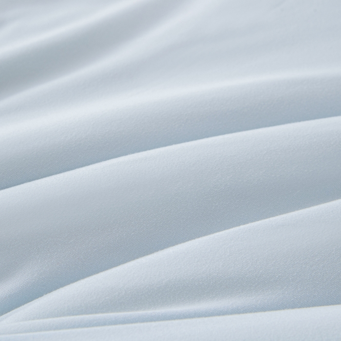 91家纺网 家纺一手货源 找家纺 栩裕纺织 2025新款纯色超柔云朵针织被被子被芯冬被 云朵被-柔和蓝+云烟灰