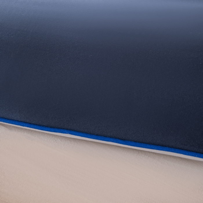 91家纺网 家纺一手货源 找家纺 栩裕纺织 2025新款纯色超柔云朵针织被被子被芯冬被 云朵被-米克诺斯蓝+云烟灰