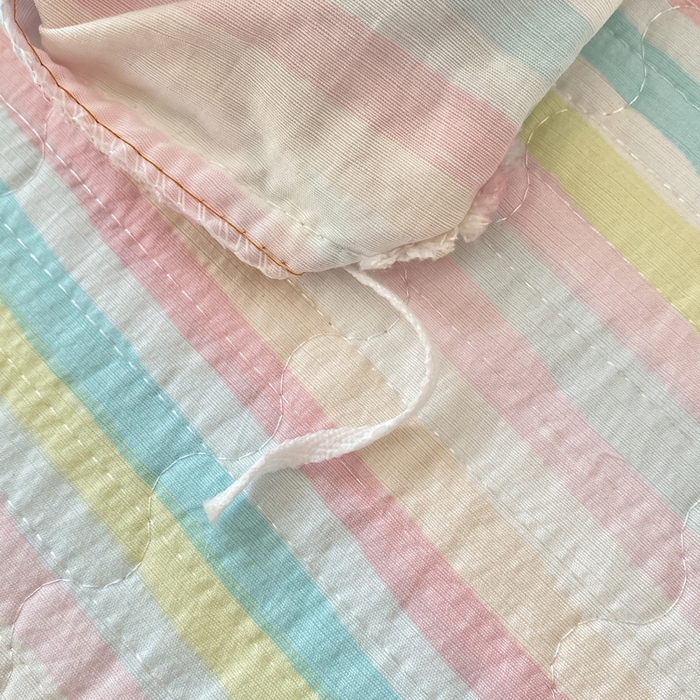 91家纺网 家纺一手货源 找家纺 （总）欧尚 2025新款皱皱纱床盖四件套