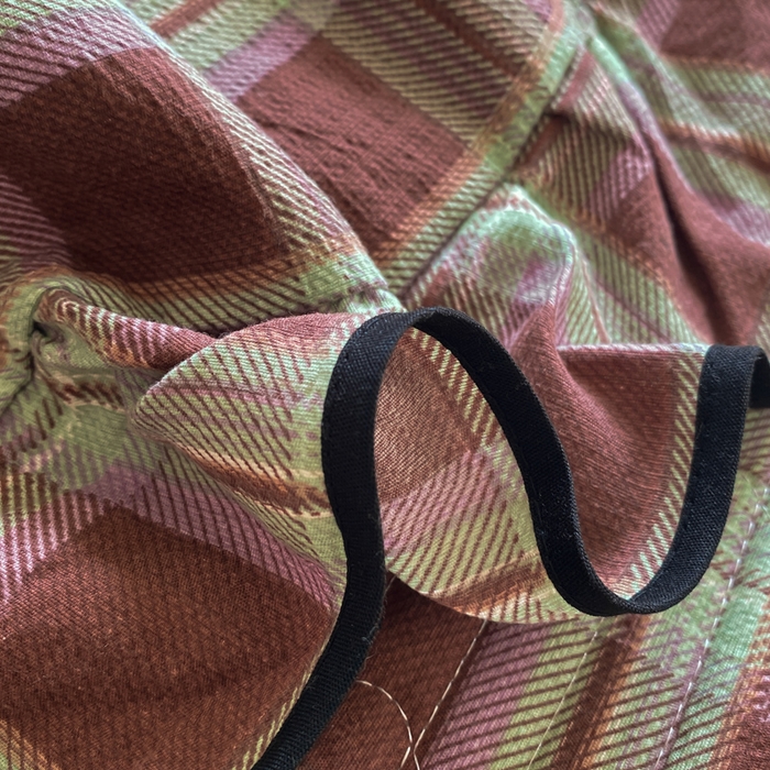 91家纺网 家纺一手货源 找家纺 欧尚 2025新款皱皱纱床盖四件套 彩韵