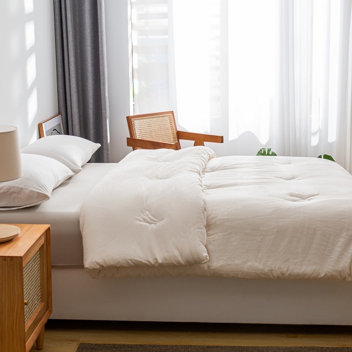 91家纺网 家纺一手货源 找家纺 （总）太阳羽 2025新款A类原棉提花大豆被抗菌夏凉被春秋被冬被