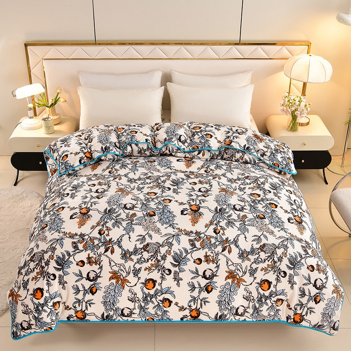 91家纺网 家纺一手货源 找家纺 （总）馨梦缘 加厚牛奶绒单被套