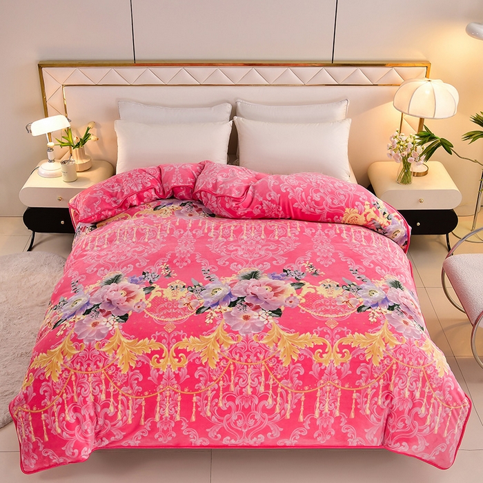 91家纺网 家纺一手货源 找家纺 （总）馨梦缘 加厚牛奶绒单被套