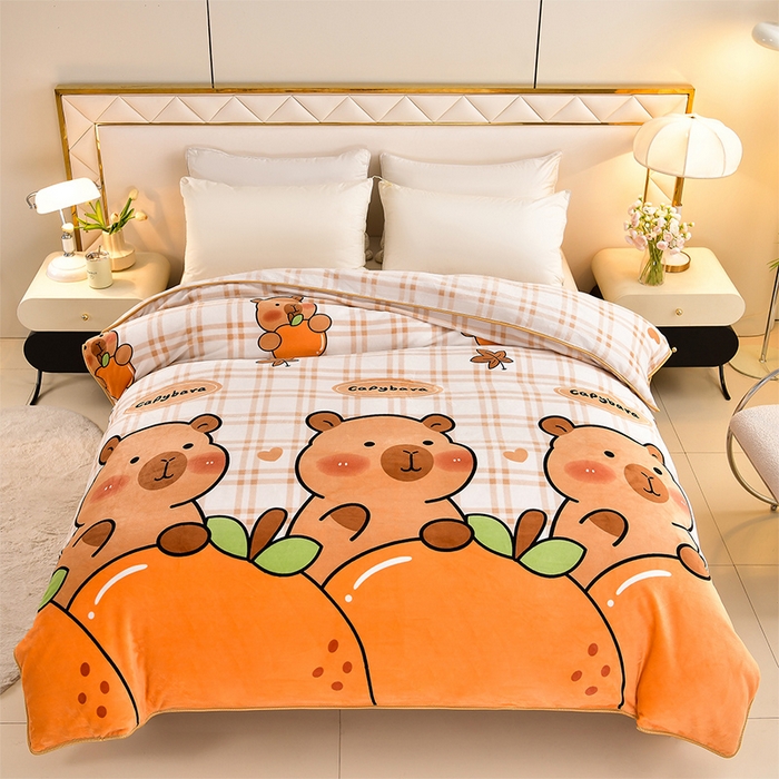 91家纺网 家纺一手货源 找家纺 （总）馨梦缘 加厚牛奶绒单被套