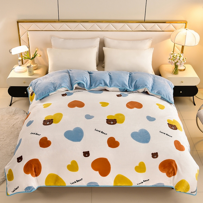 91家纺网 家纺一手货源 找家纺 （总）馨梦缘 加厚牛奶绒单被套