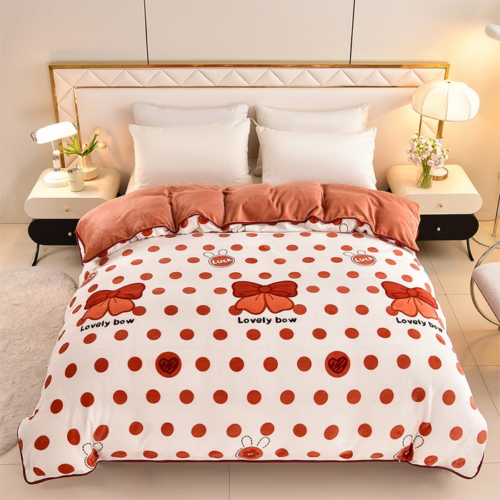 91家纺网 家纺一手货源 找家纺 （总）馨梦缘 加厚牛奶绒单被套