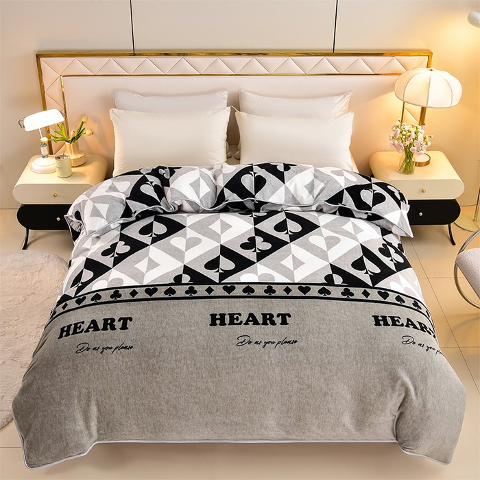 91家纺网 家纺一手货源 找家纺 （总）馨梦缘 加厚牛奶绒单被套