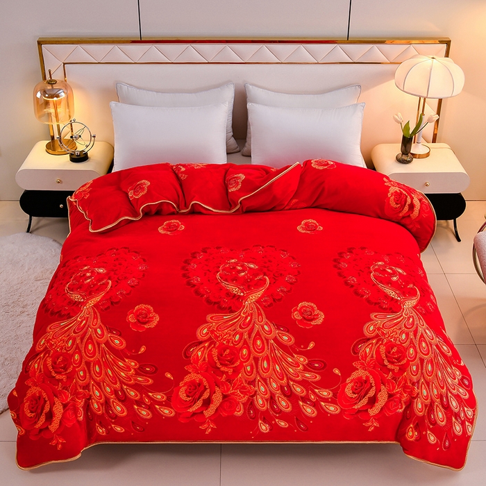 91家纺网 家纺一手货源 找家纺 （总）馨梦缘 加厚牛奶绒单被套