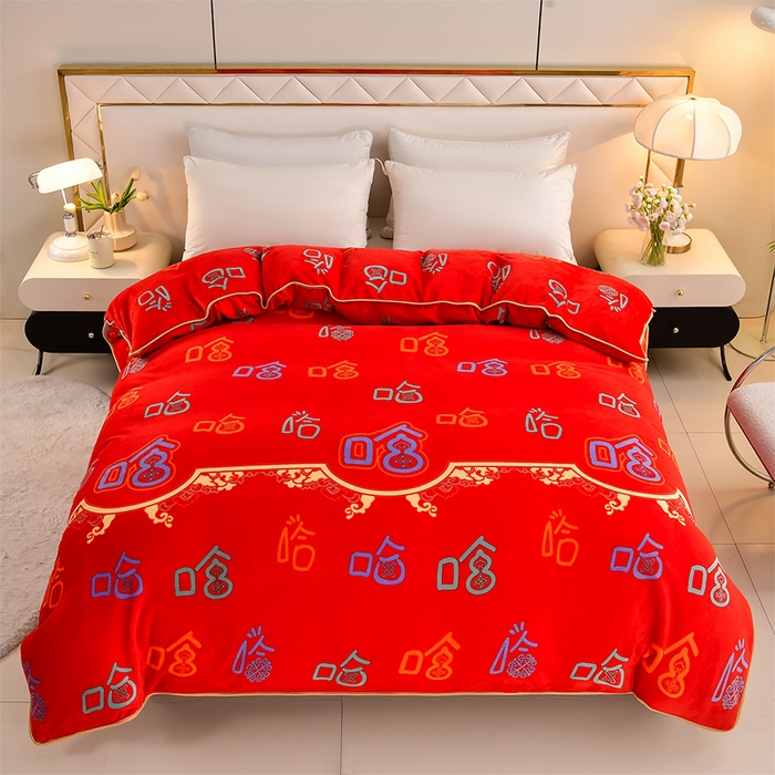 91家纺网 家纺一手货源 找家纺 （总）馨梦缘 加厚牛奶绒单被套