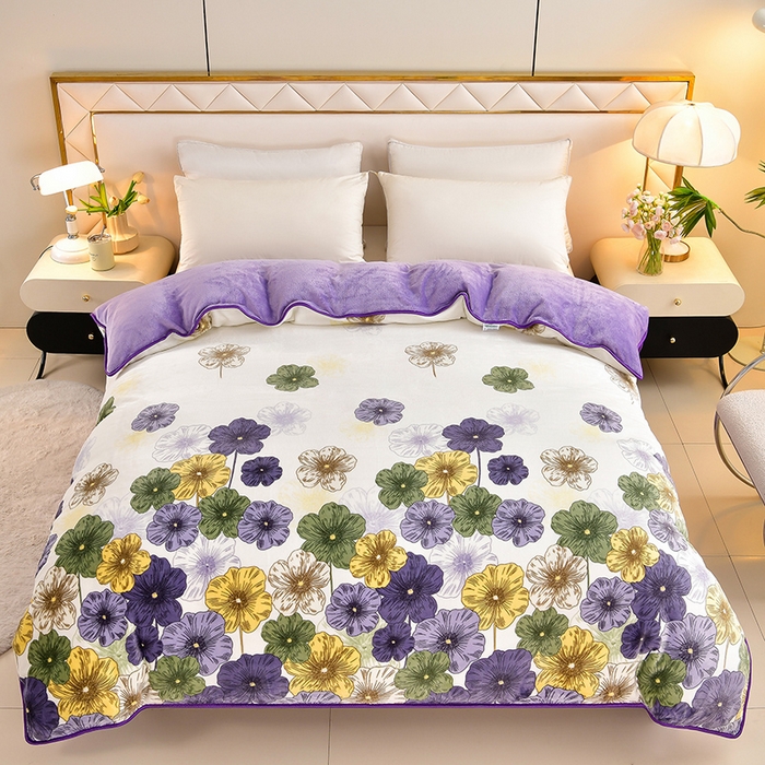 91家纺网 家纺一手货源 找家纺 （总）馨梦缘 加厚牛奶绒单被套