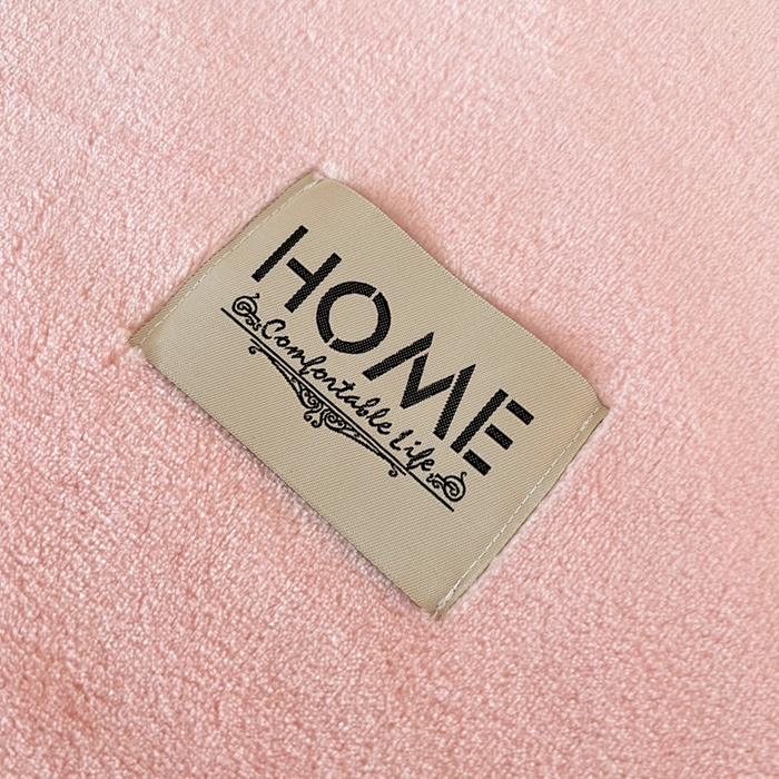 91家纺网 家纺一手货源 找家纺 穆琪 2025年新款牛奶绒盖毯 400克高克重云貂绒毛毯宽包边法莱绒毯子 樱桃粉