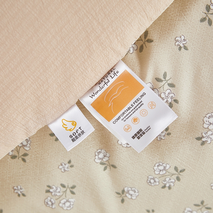 91家纺网 家纺一手货源 找家纺 南方印象 2025新款木棉冬被 繁-华-双层纱