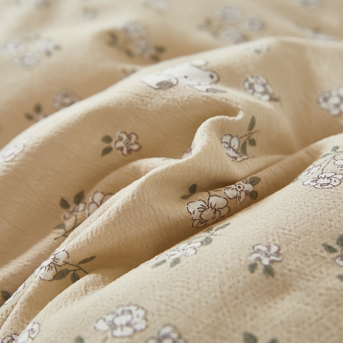 91家纺网 家纺一手货源 找家纺 南方印象 2025新款木棉冬被 繁-华-双层纱