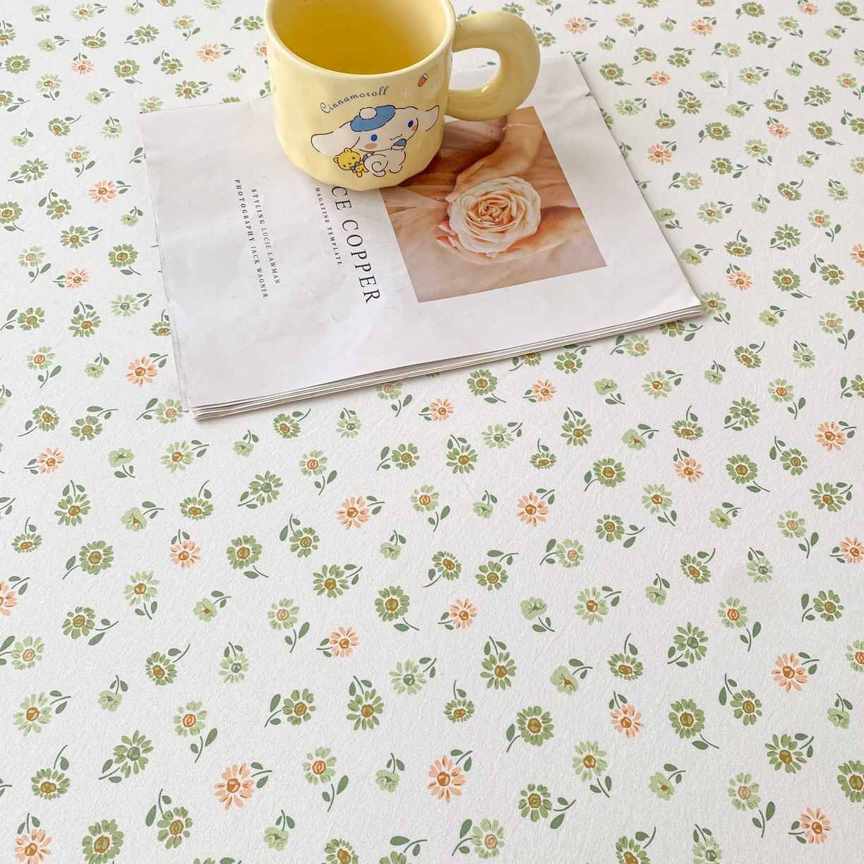 91家纺网 家纺一手货源 找家纺 首爱家纺 2025新款木棉双层纱印花床笠 花慕