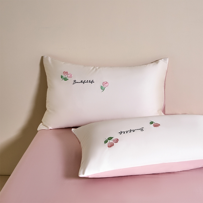 91家纺网 家纺一手货源 找家纺 （总）618家纺 2025新款A类新疆长绒棉四件套--甜茉