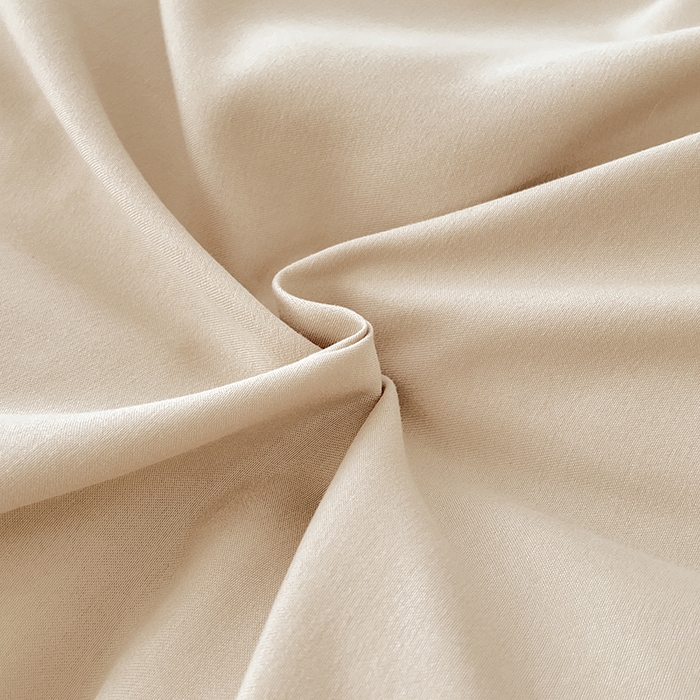 91家纺网 家纺一手货源 找家纺 世爵 2025新款热款轻奢简约风高克重纯色140克水洗磨毛四件套 卡其色