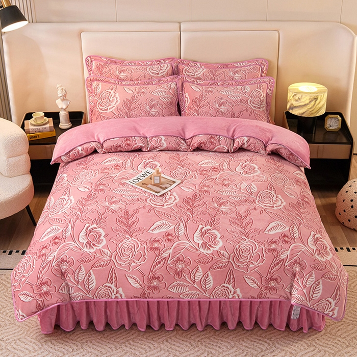 91家纺网 家纺一手货源 找家纺 （总）馨梦缘 加厚牛奶绒单被套