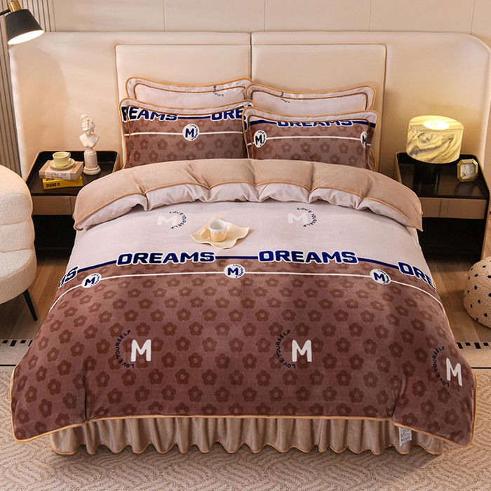 91家纺网 家纺一手货源 找家纺 （总）馨梦缘 加厚牛奶绒单被套