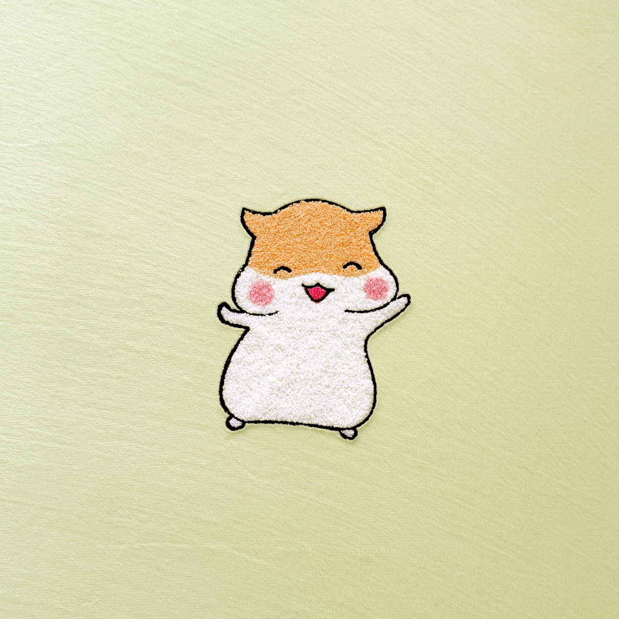 91家纺网 家纺一手货源 找家纺 湘之帛 2025新款牛奶绒印花床笠 小松鼠-浅绿