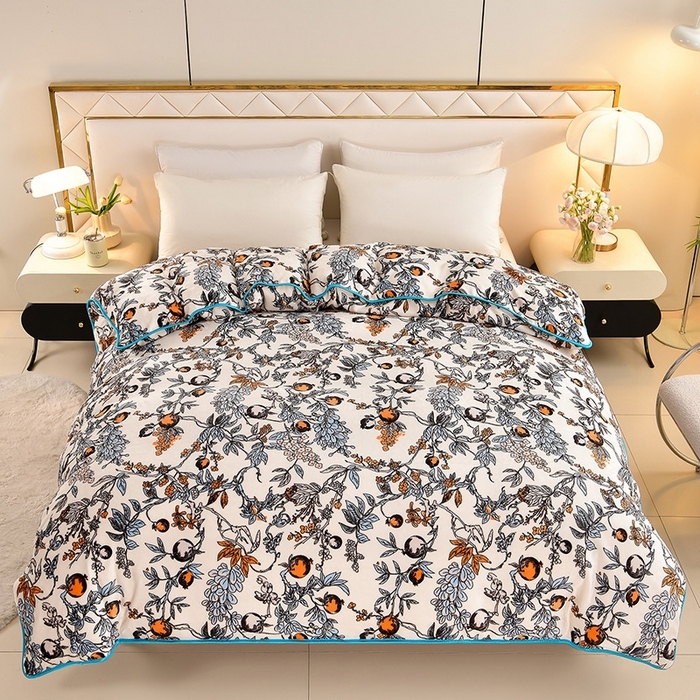 91家纺网 家纺一手货源 找家纺 （总）馨梦缘 加厚牛奶绒单被套