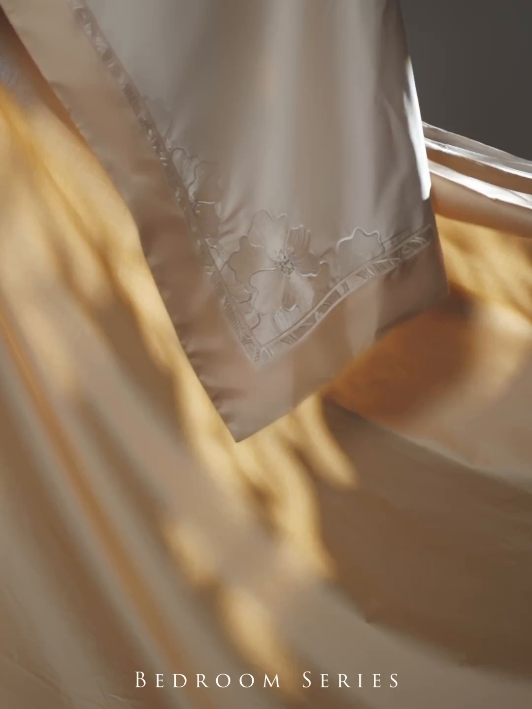 91家纺网 家纺一手货源 找家纺 （总）高大尚婚庆馆 2025秋冬新款长绒棉高奢系列四件套-香缇卡