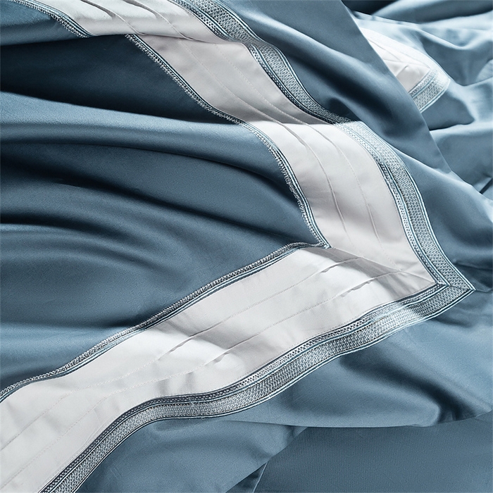 91家纺网 家纺一手货源 找家纺 （总）高大尚婚庆馆 2025秋冬新款长绒棉高奢系列四件套-圣卡罗