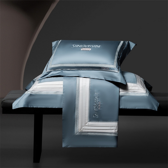 91家纺网 家纺一手货源 找家纺 （总）高大尚婚庆馆 2025秋冬新款长绒棉高奢系列四件套-圣卡罗