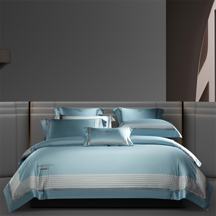 91家纺网 家纺一手货源 找家纺 （总）高大尚婚庆馆 2025秋冬新款长绒棉高奢系列四件套-圣卡罗